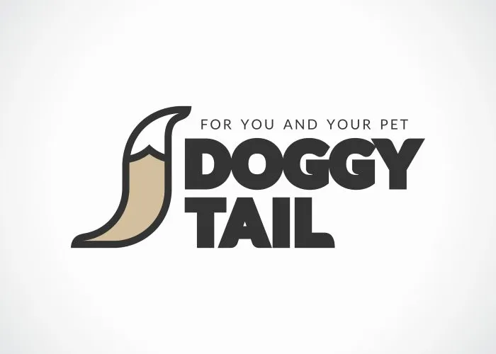 Projekt logo Doggy Tail